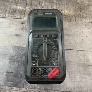Sun DMM-1230 Digital Multimeter Untested AS IS